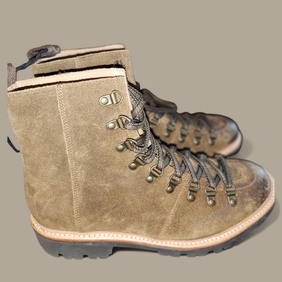 Grenson Brown Suede Boots - Picture 2 of 6